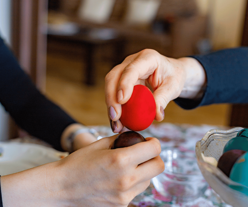 egg fight on nowruz 