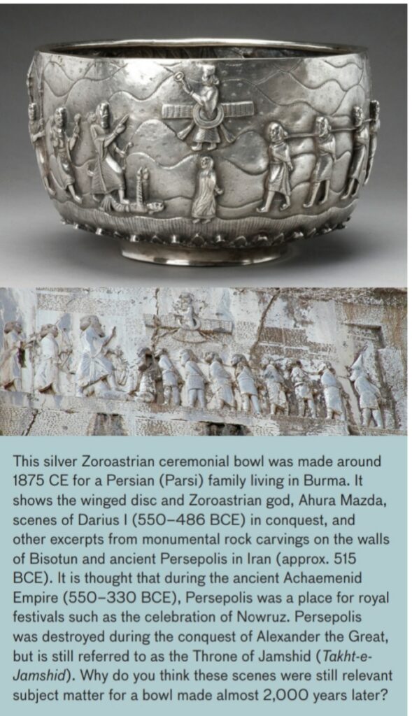 Nowruz historical bowl